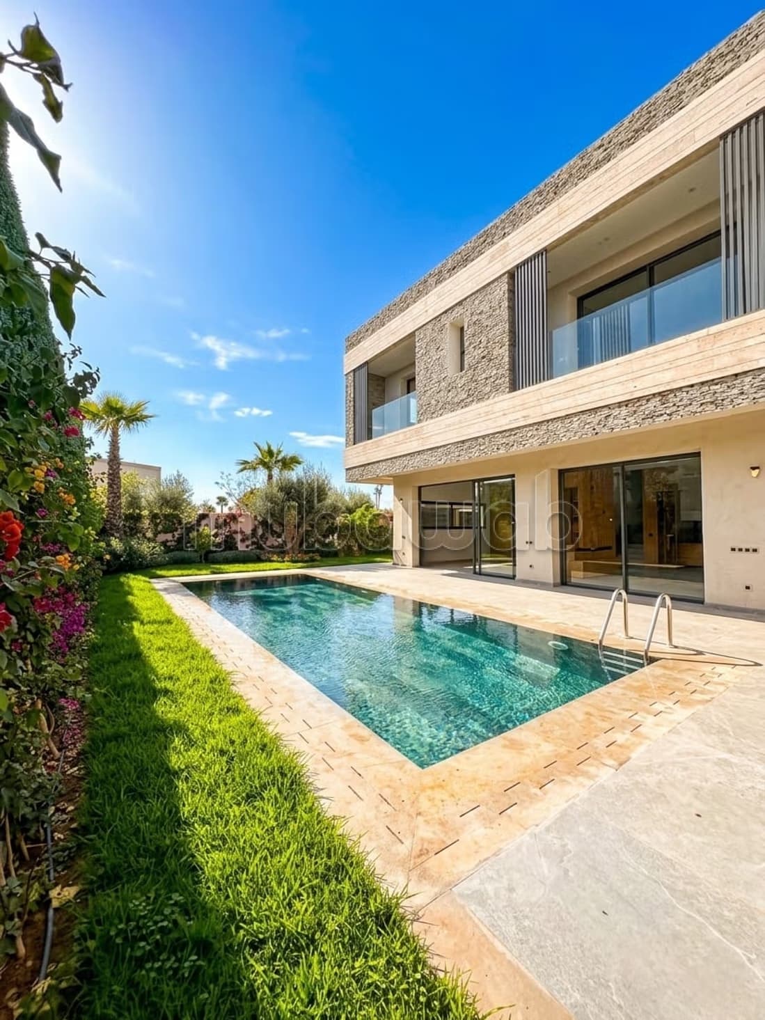 Villa 4 suites, piscine chauffée, hamman à AMELKIS