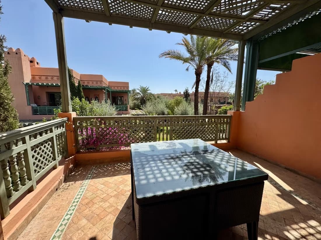 Palmeraie: Appartement 2 chambres avec terrasse
