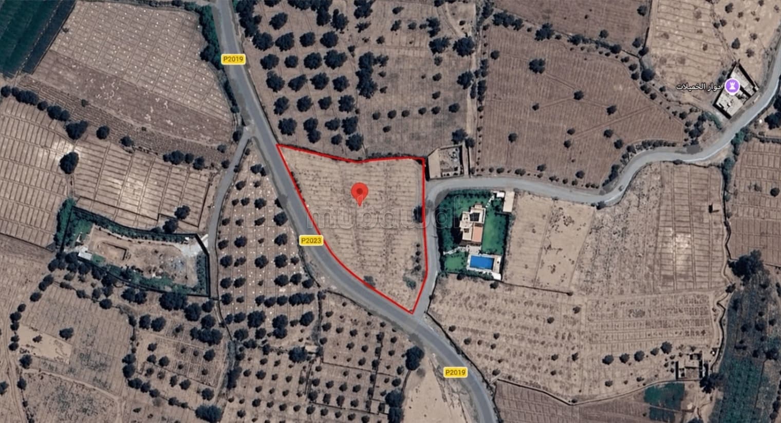 Vente de terrain à Route de Ouarzazate km 17. Surface de 279...