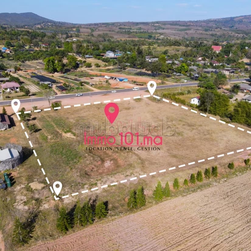 Terrain R plus 2 à vendre à Hassan