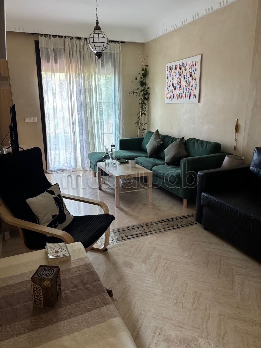 Appartement 1 chambre avec jardin privatif à vendre