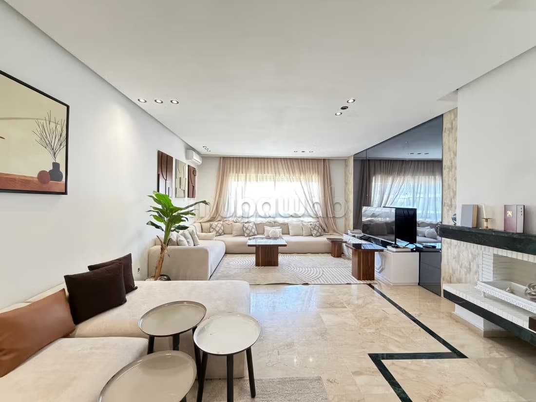 Appartement meublé de 3 chambres à louer aux princesses