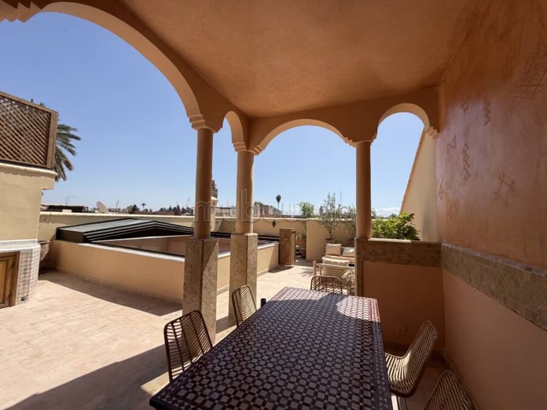 Atypique. Riad de caractère 4 chambres avec sdb Bab Doukkala