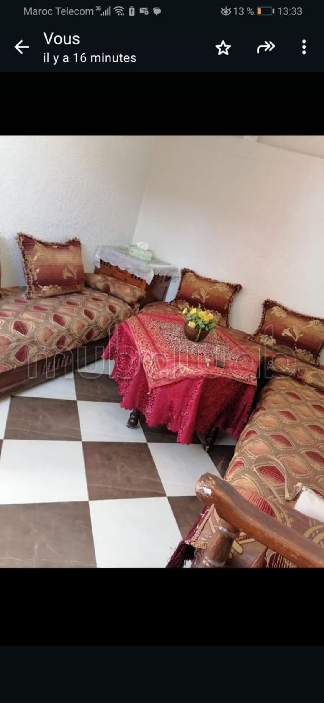 Appartement en bon état a louer