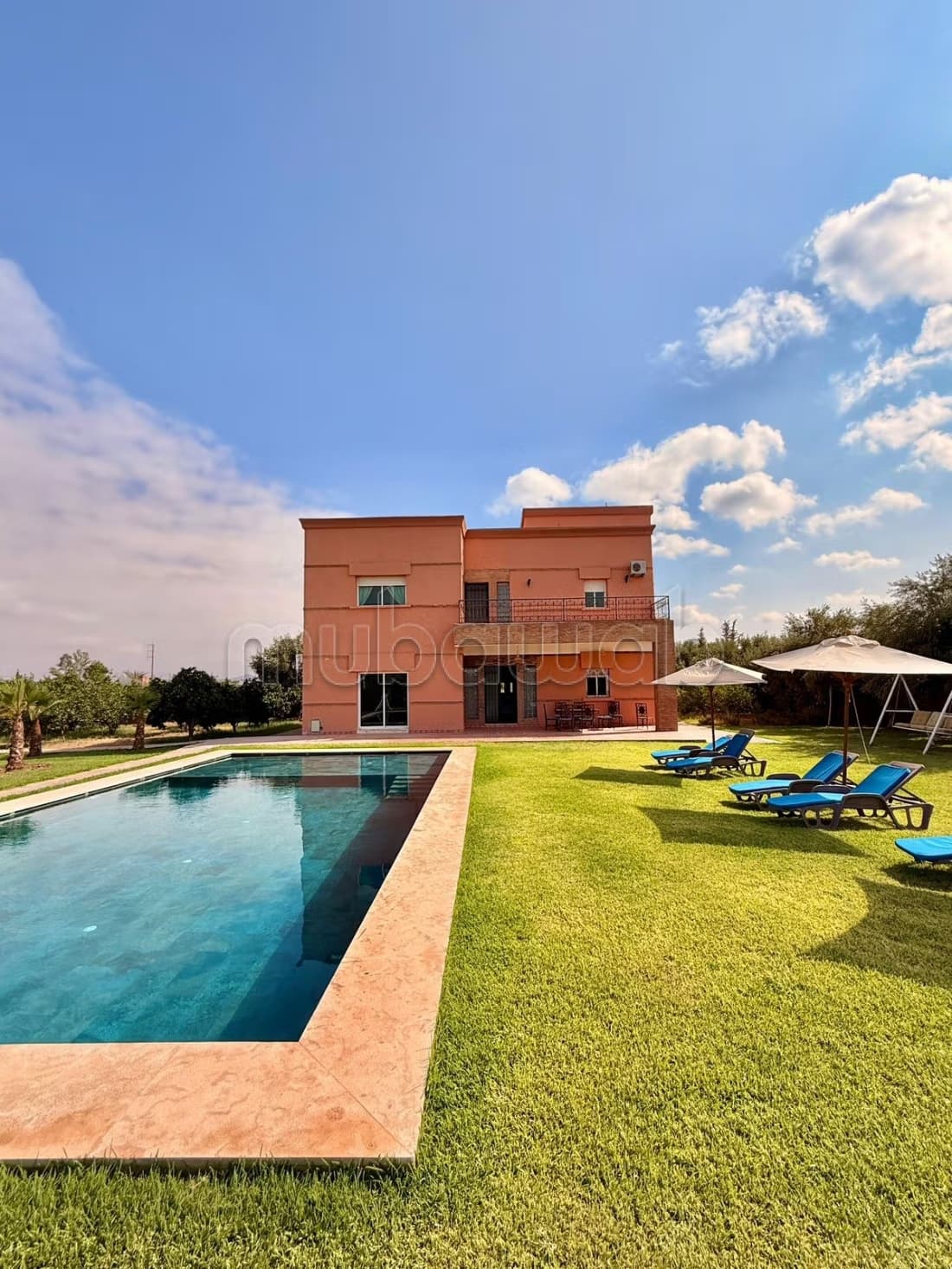 Villa de luxe à louer à Route de Fez. Surface de 5000 m². Me...