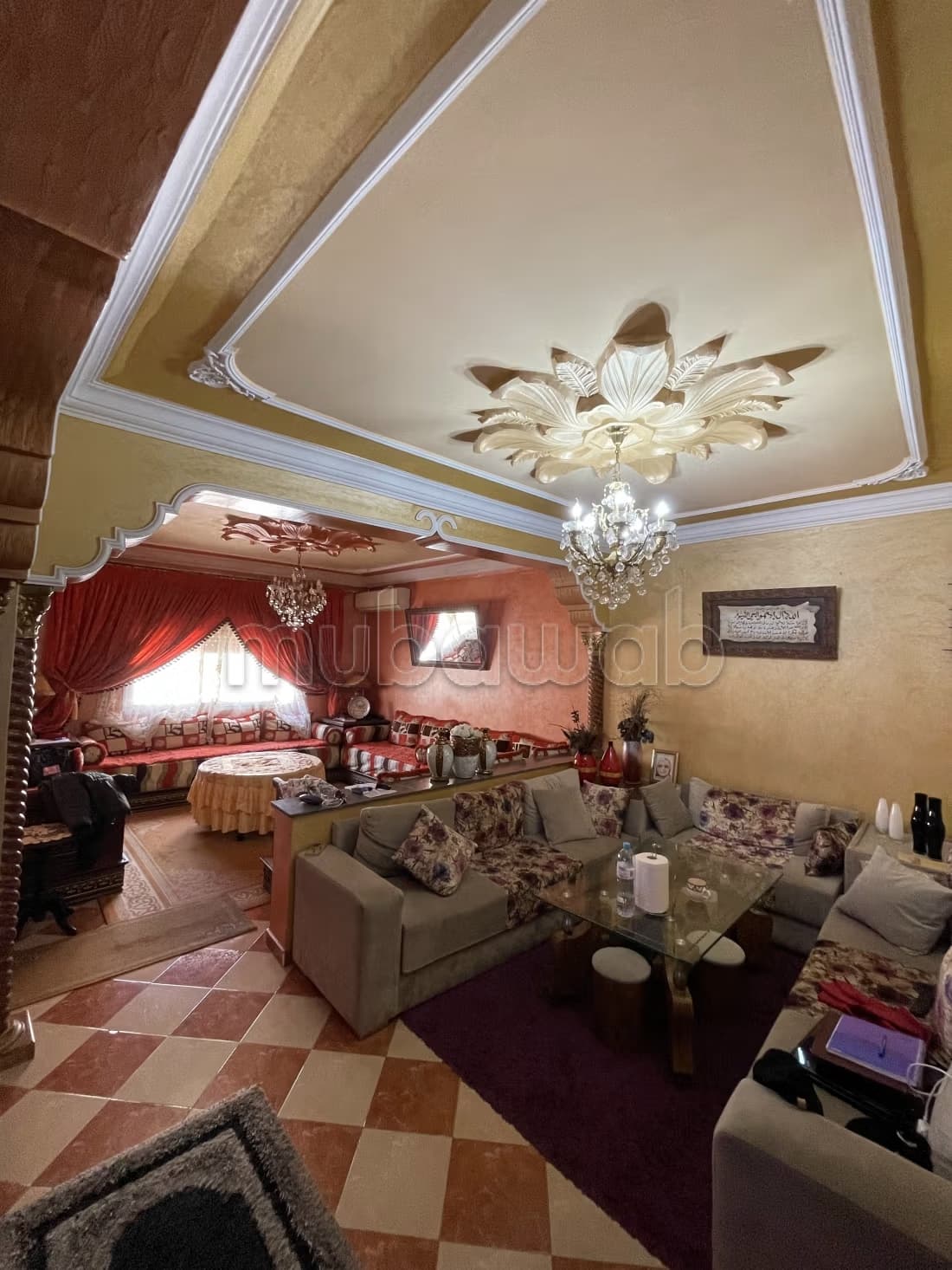 Vend appartement à Medina. 2 pièces. Salon Marocain, sécurit...