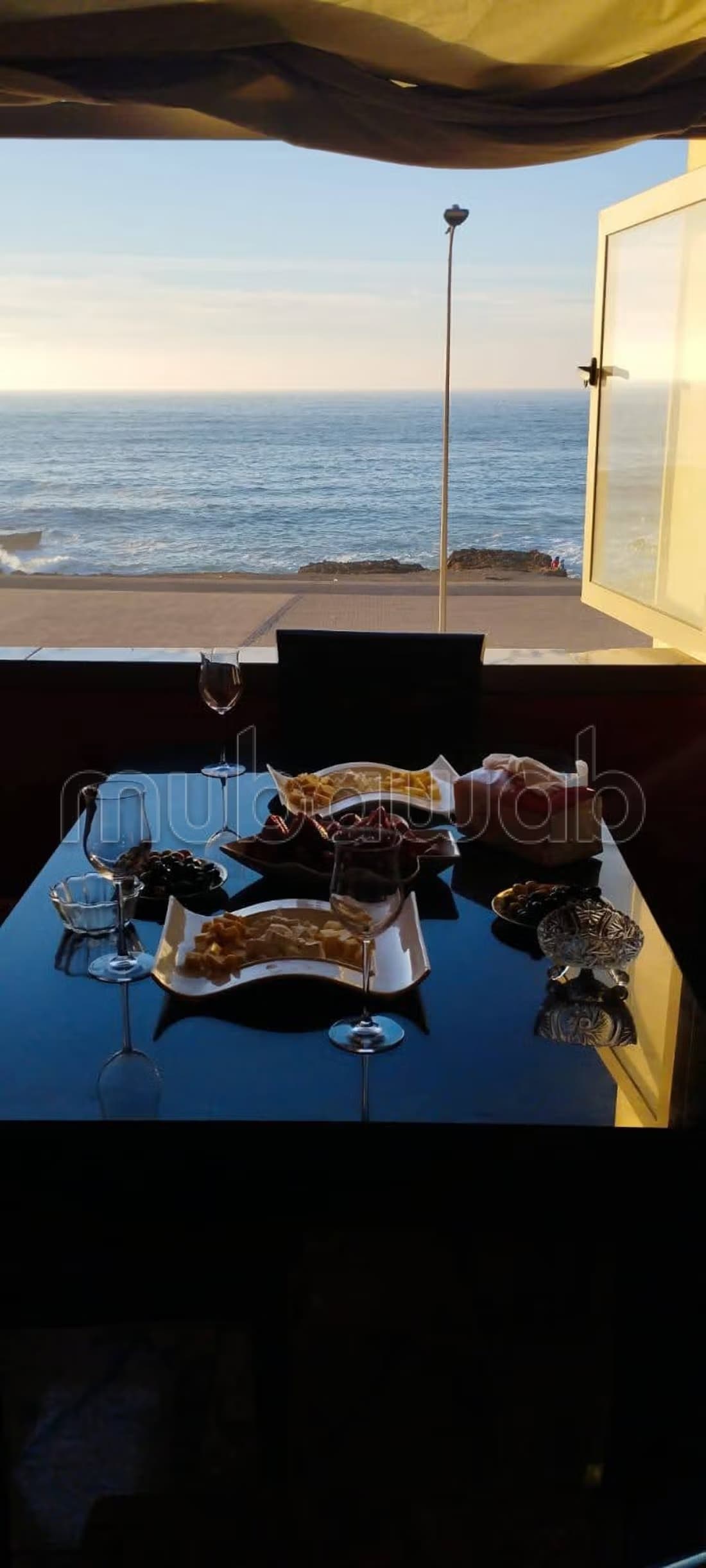 Appartement meublé vue imprenable sur mer corniche de salé