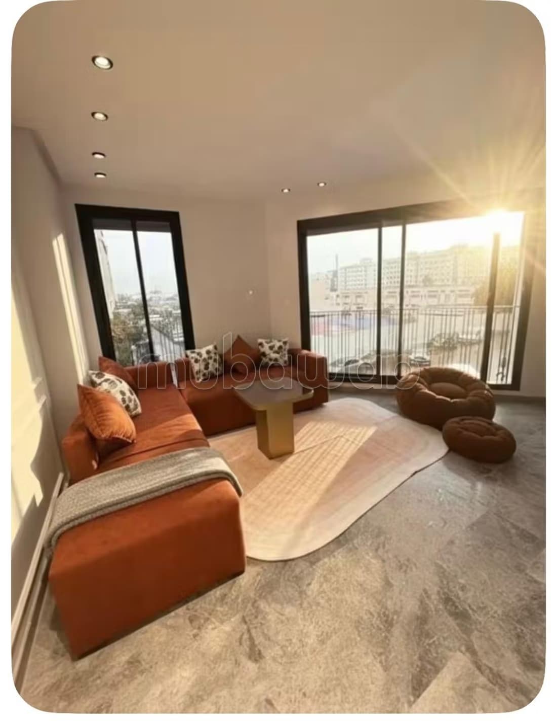 Appartement en location à Derb Ghalef. 2 chambres. Meublé