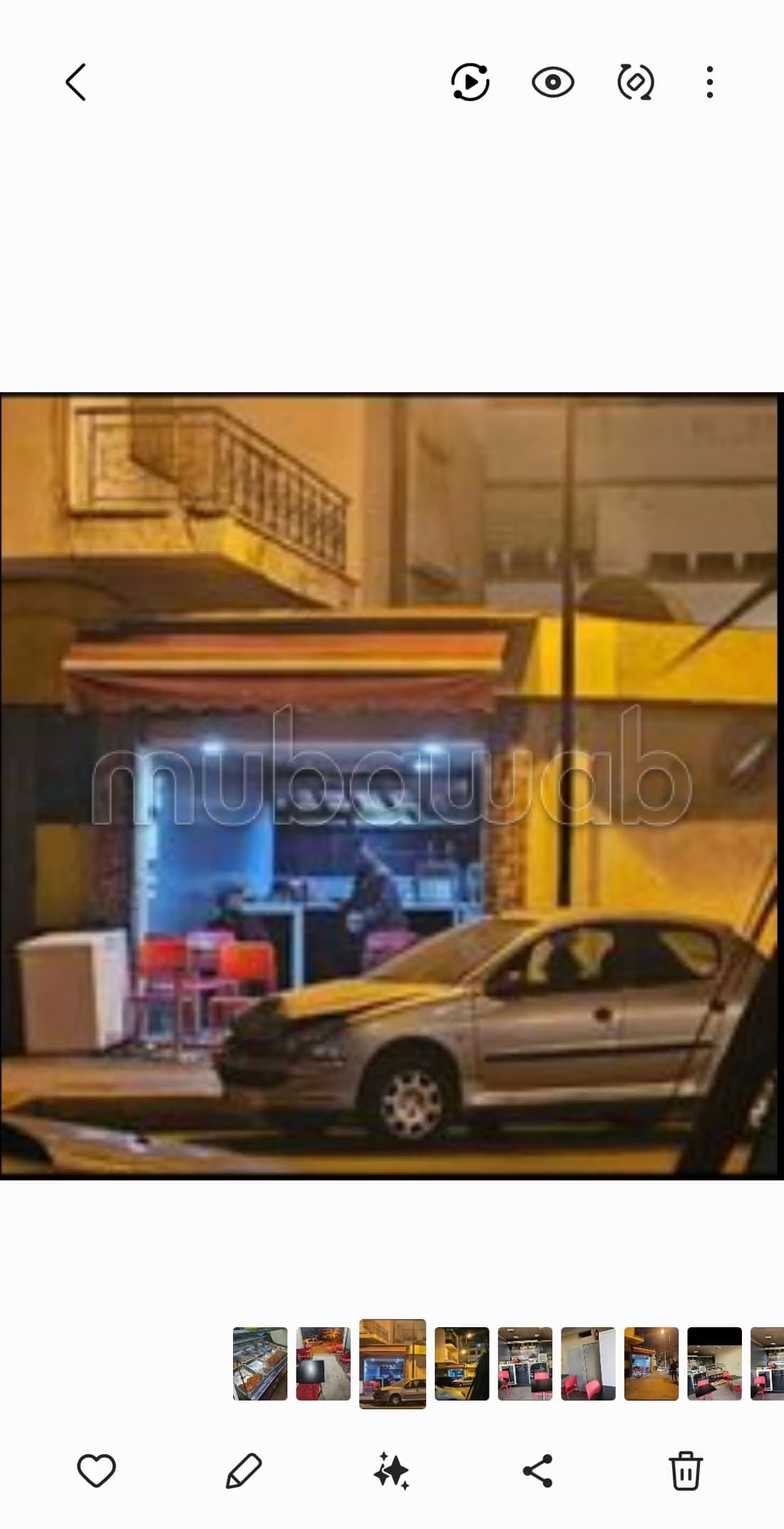 Snack à vendre saroute