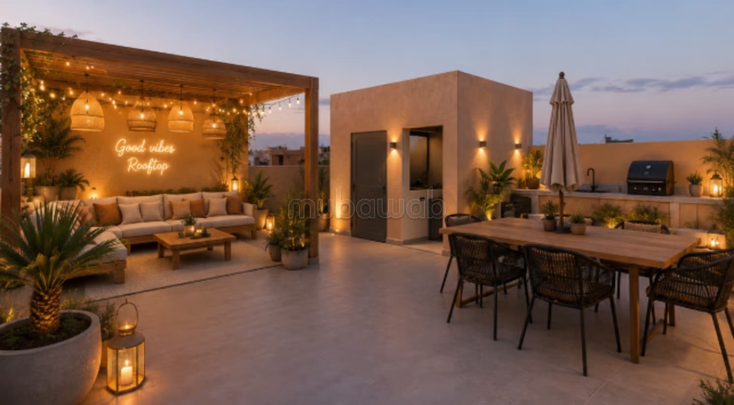 Appartement 2 chambres 82m2 Meublé Marrakech