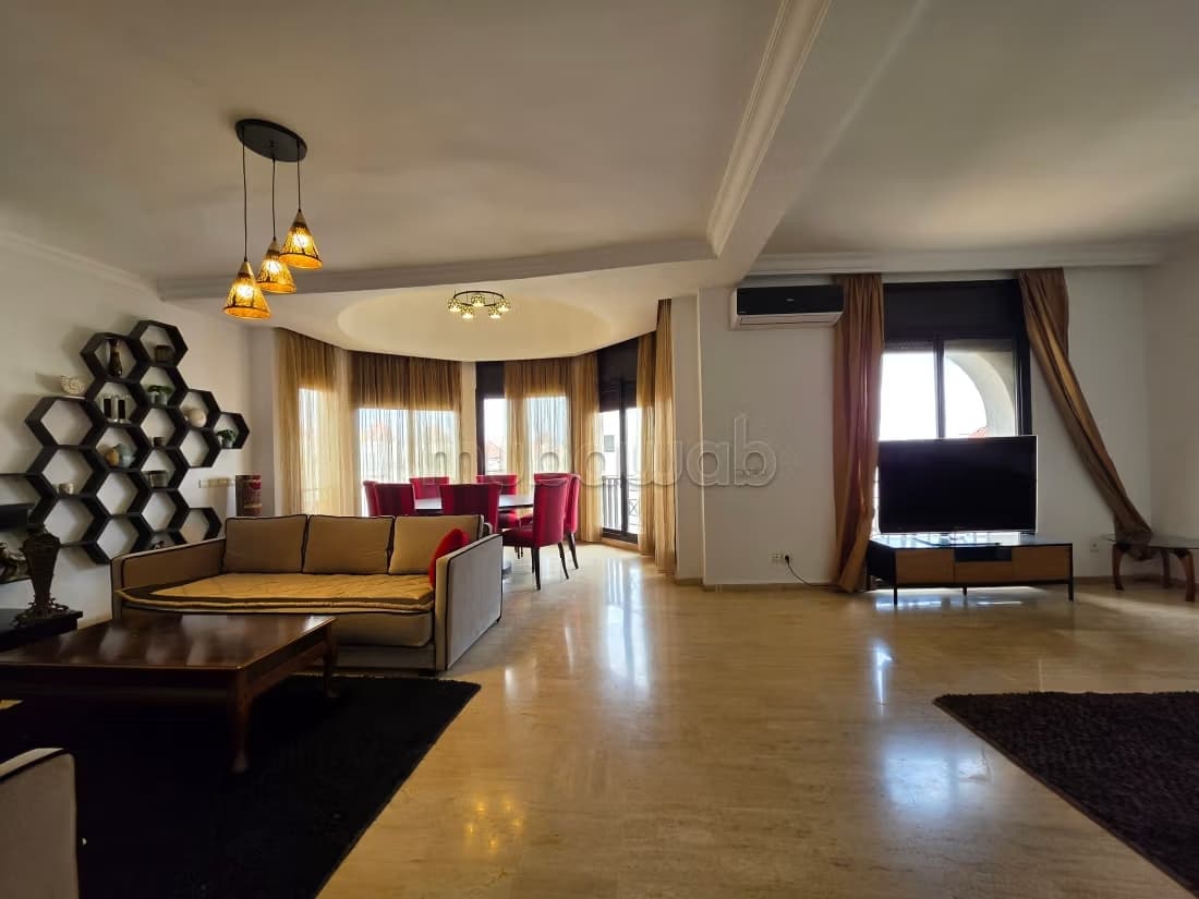 Appartement 3 chambres meublé, Ain Diab, vue mer