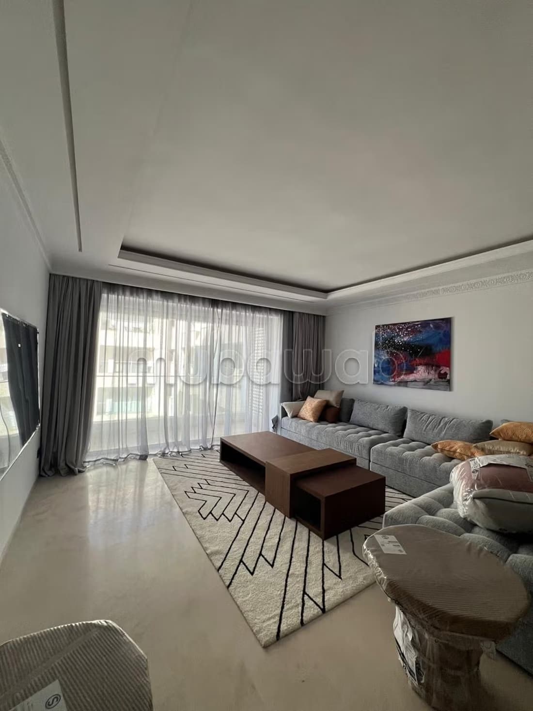 Location d'un appartement à Haut Agdal. 3 belles chambres. M...
