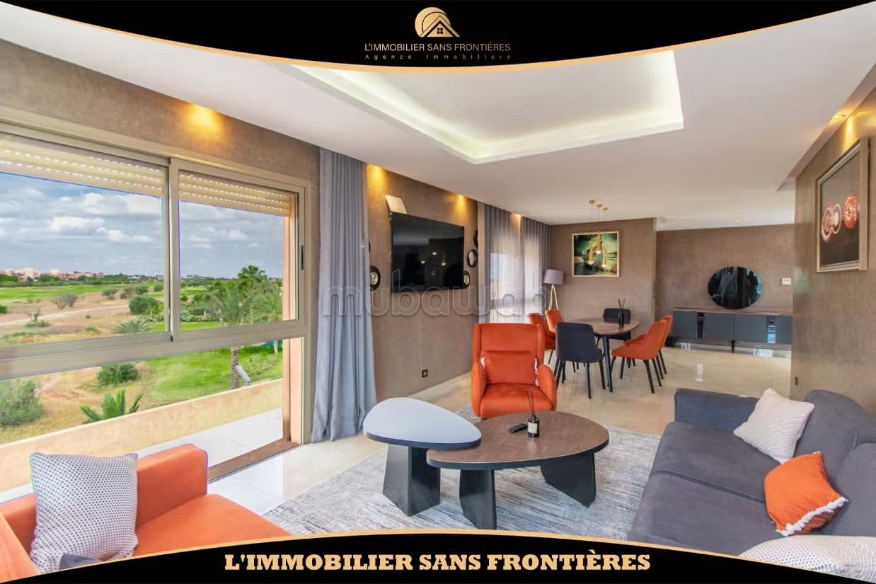 Appartement meublé à louer – Prestigia, Marrakech – 133 m²