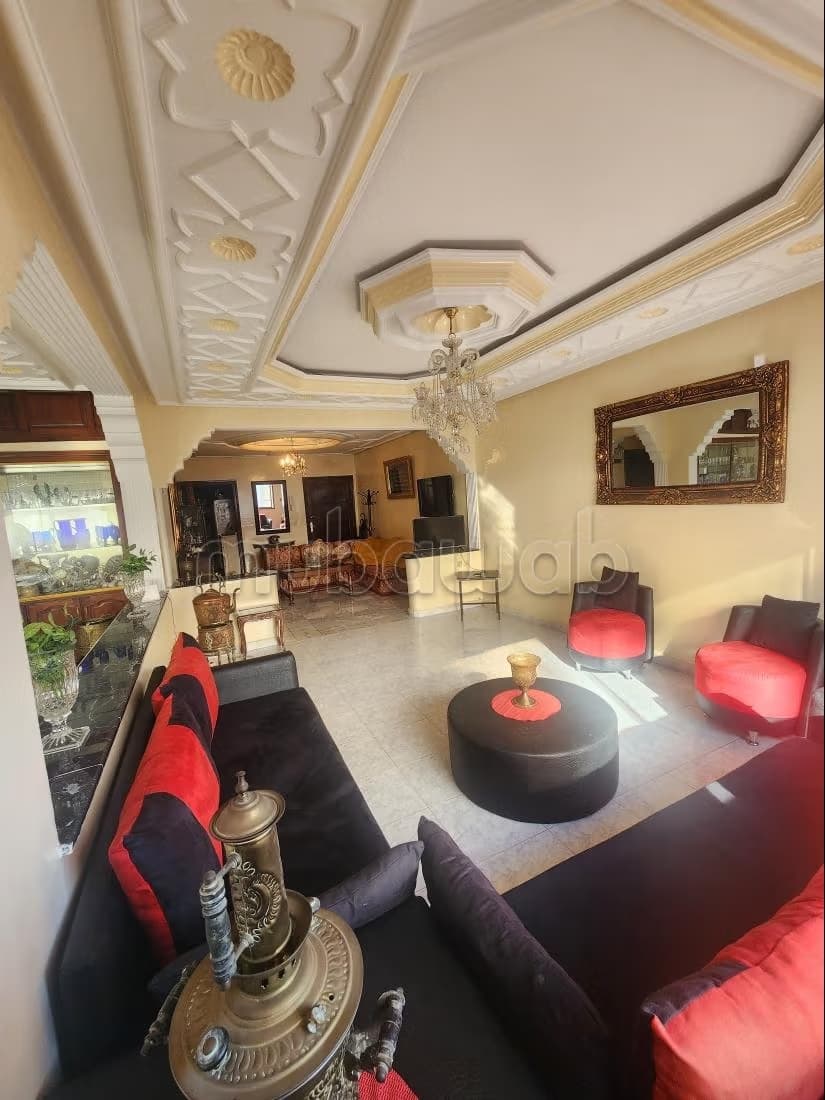 Appartement ensoleillé avec double salon et grand