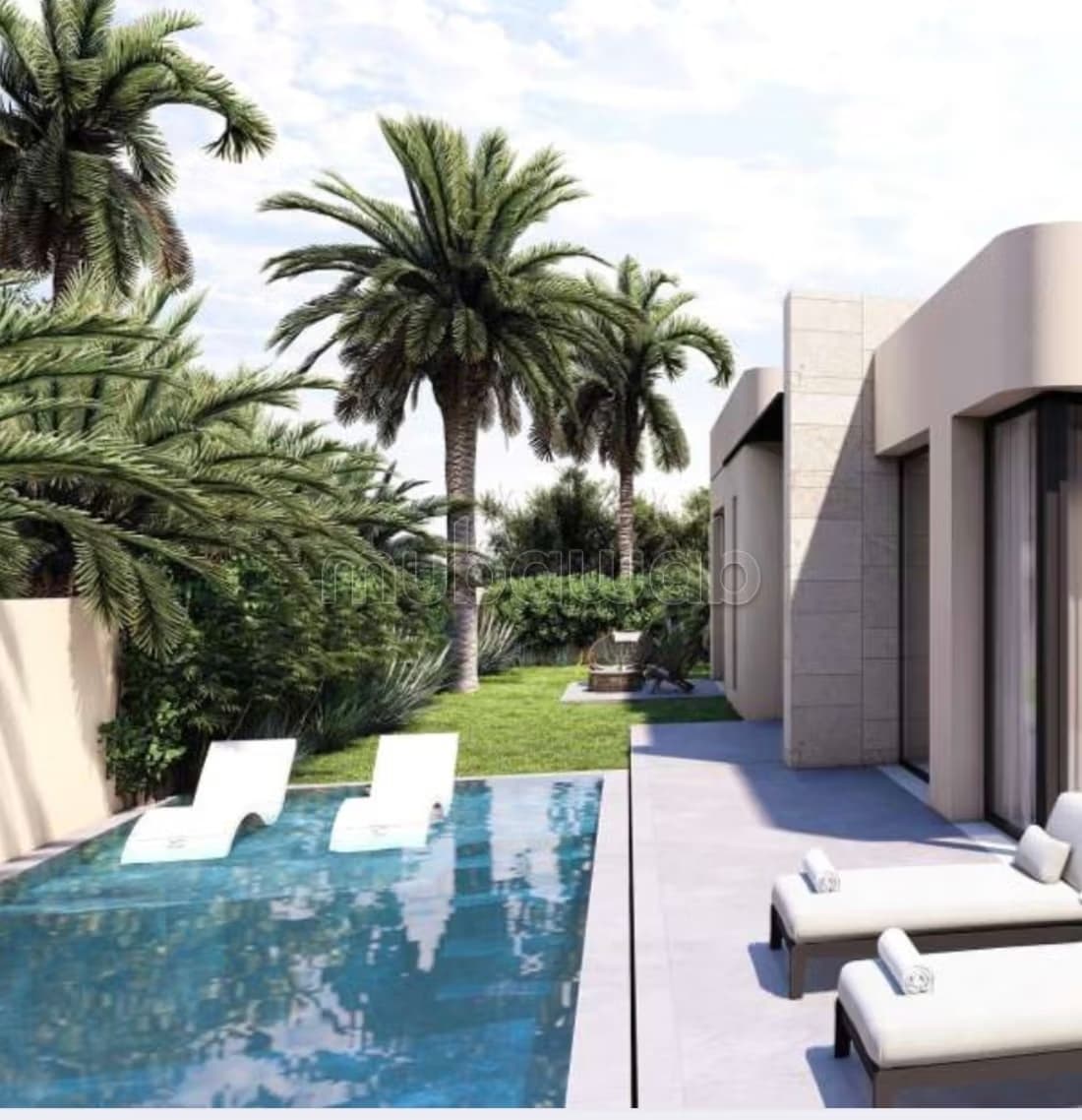 Dernière Villa contemporaine plain pied avec piscine privée...