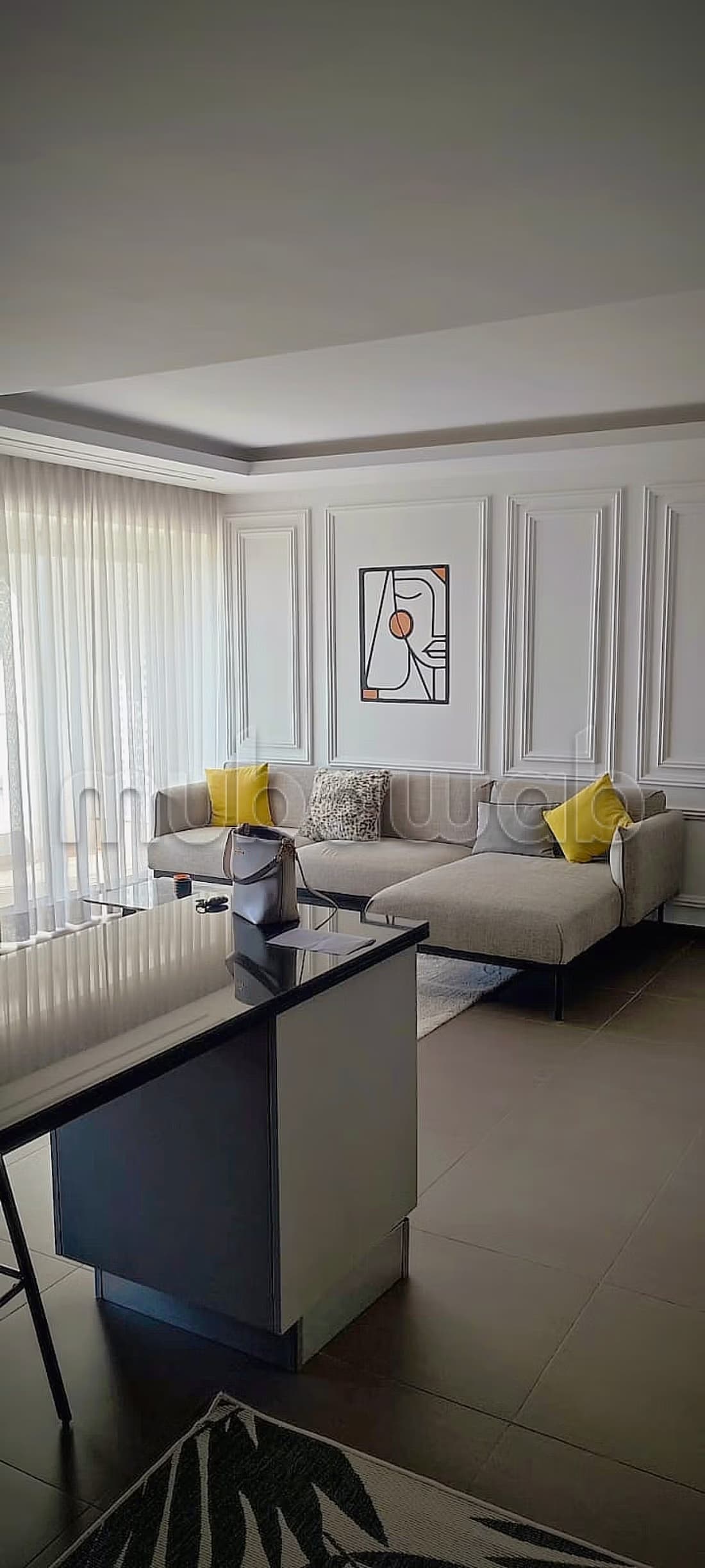 Appartement F2 meublé à louer à Clos des Pins – Rabat