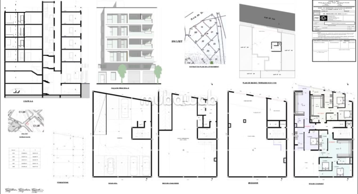 Immeuble R4 neuf à vendre – Sidi Driss, Tanger