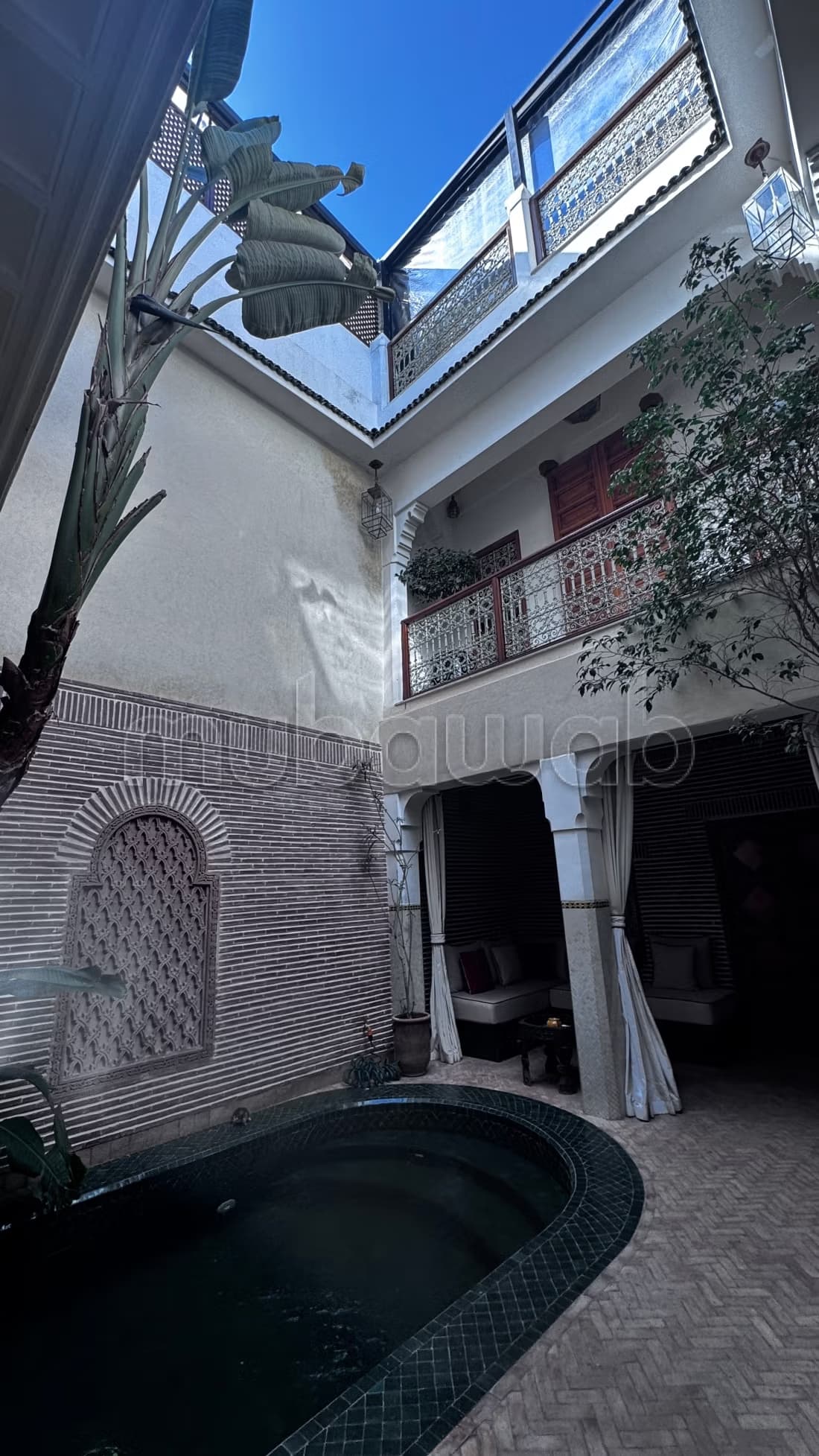 Splendide Riad titré 5 chambres Ryad Zeitoun