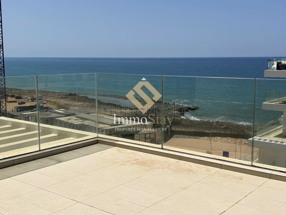 Penthouse et rooftop d’exception avec vue mer