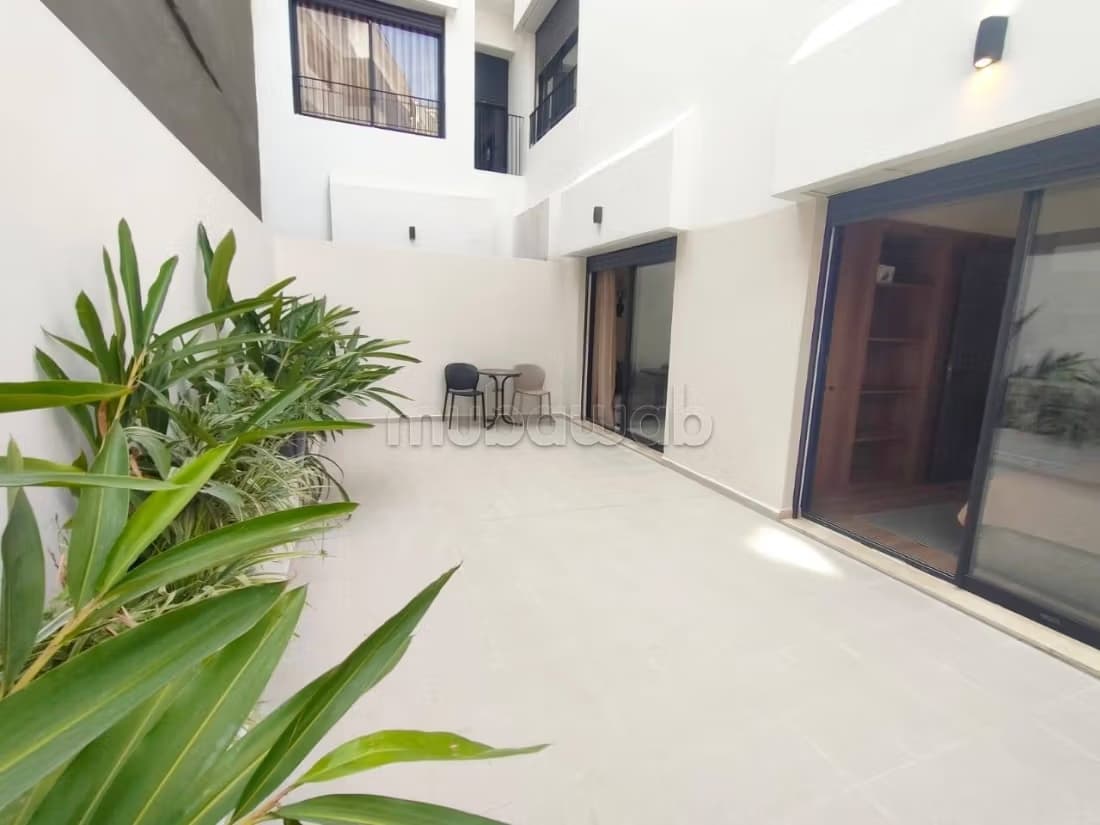 Studio terrasse neuf meublé Val Fleury 7500 dh