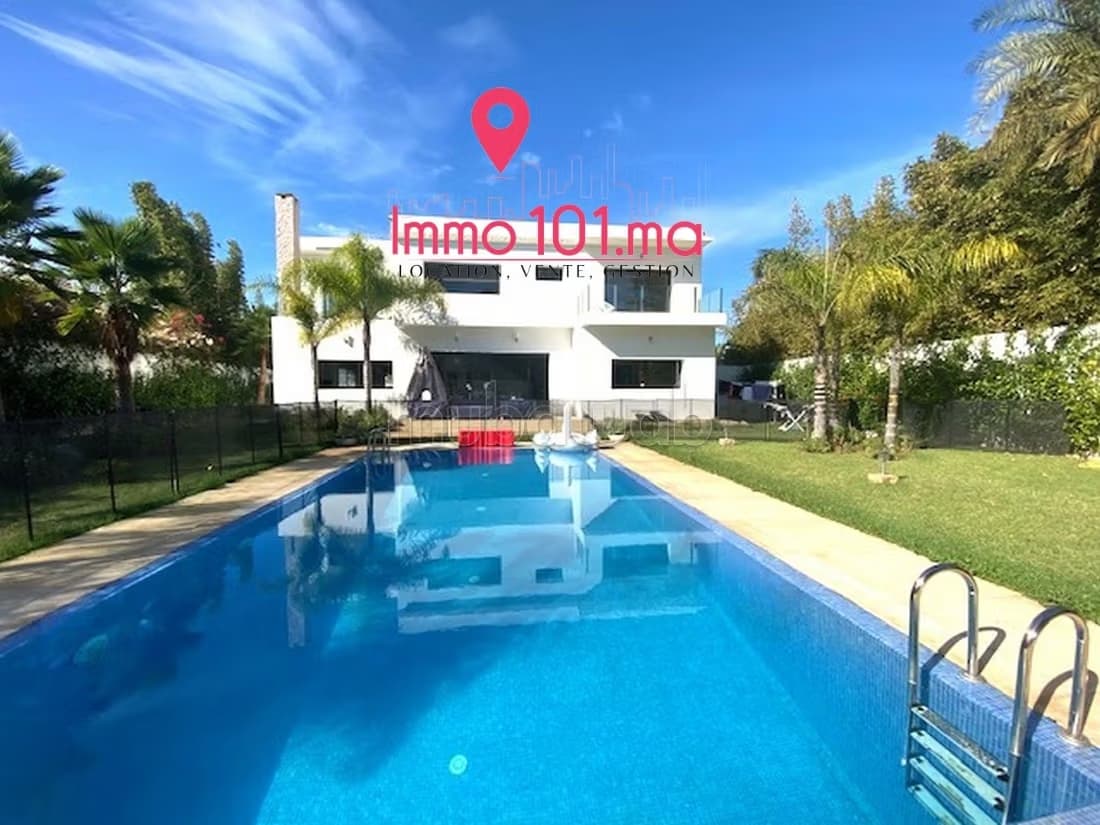 Location villa moderne à Souissi