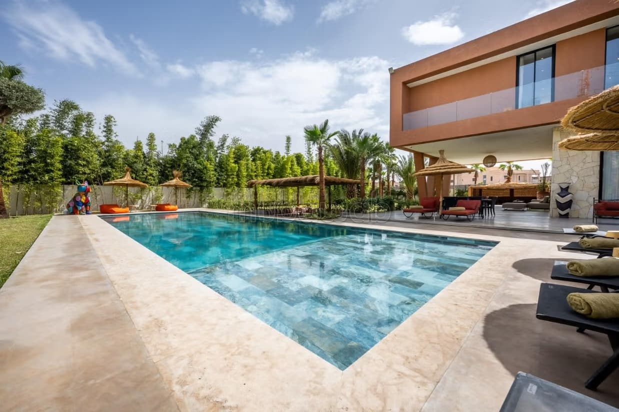 Villa contemporaine d’exception à vendre à Agdal Marrakech