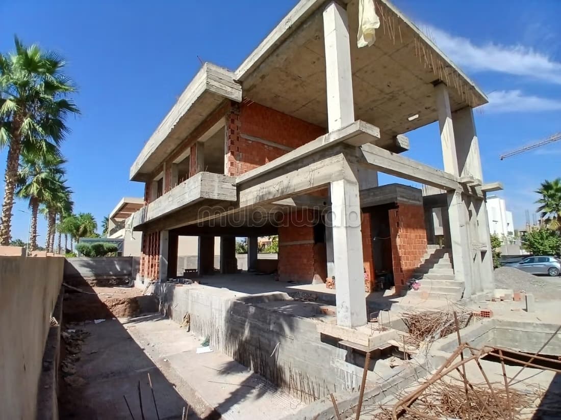 Villa semi finie à vendre Mysk Marrakech