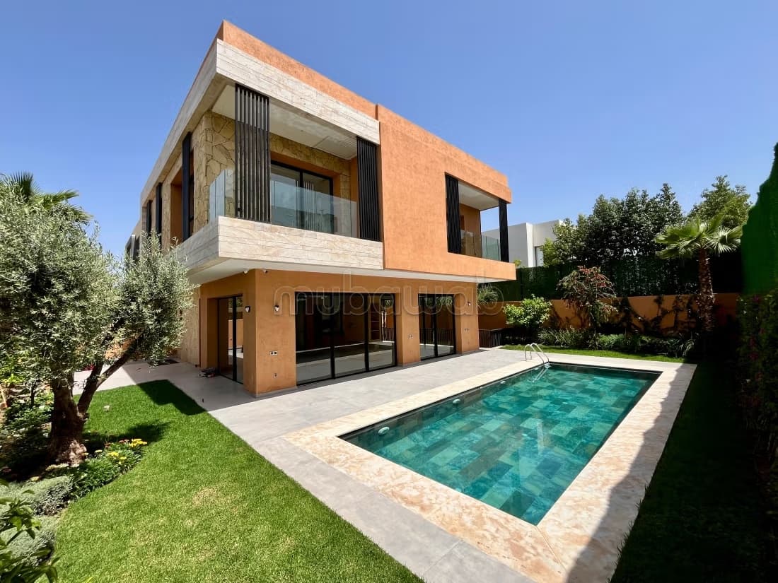 Magnifique villa moderne à Amelkis, Marrakech