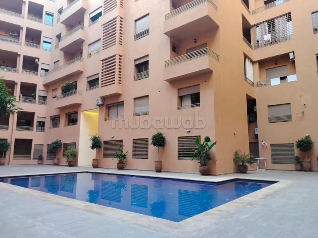 Location d'un appartement à Route Casablanca. Surface de 75...