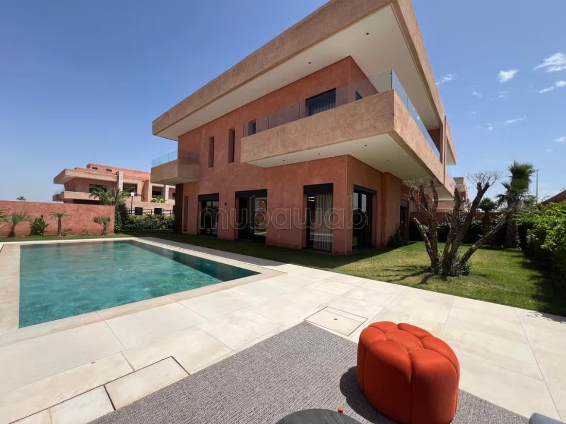 Projet de villa de luxe route d'Ourika