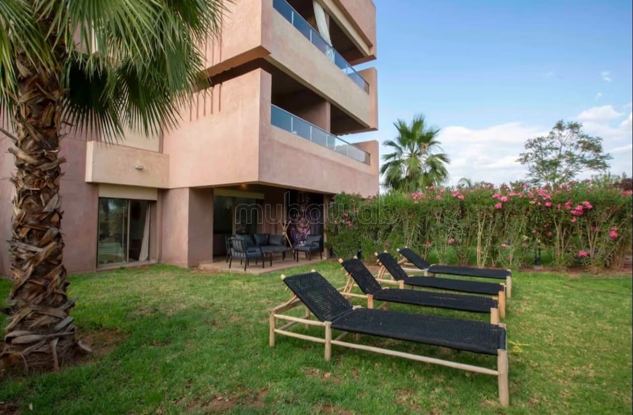 Appartement à vendre à Agdal. Surface totale 77 m². Meublé