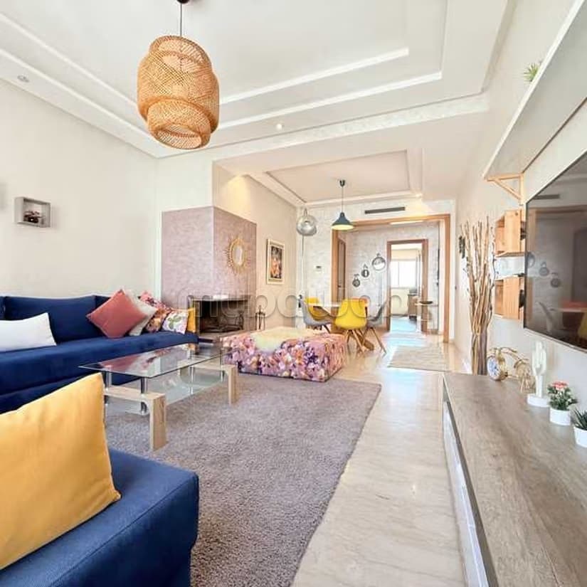 Appartement à Louer de 92.0 m² à Casablanca, Bourgogne Anfa