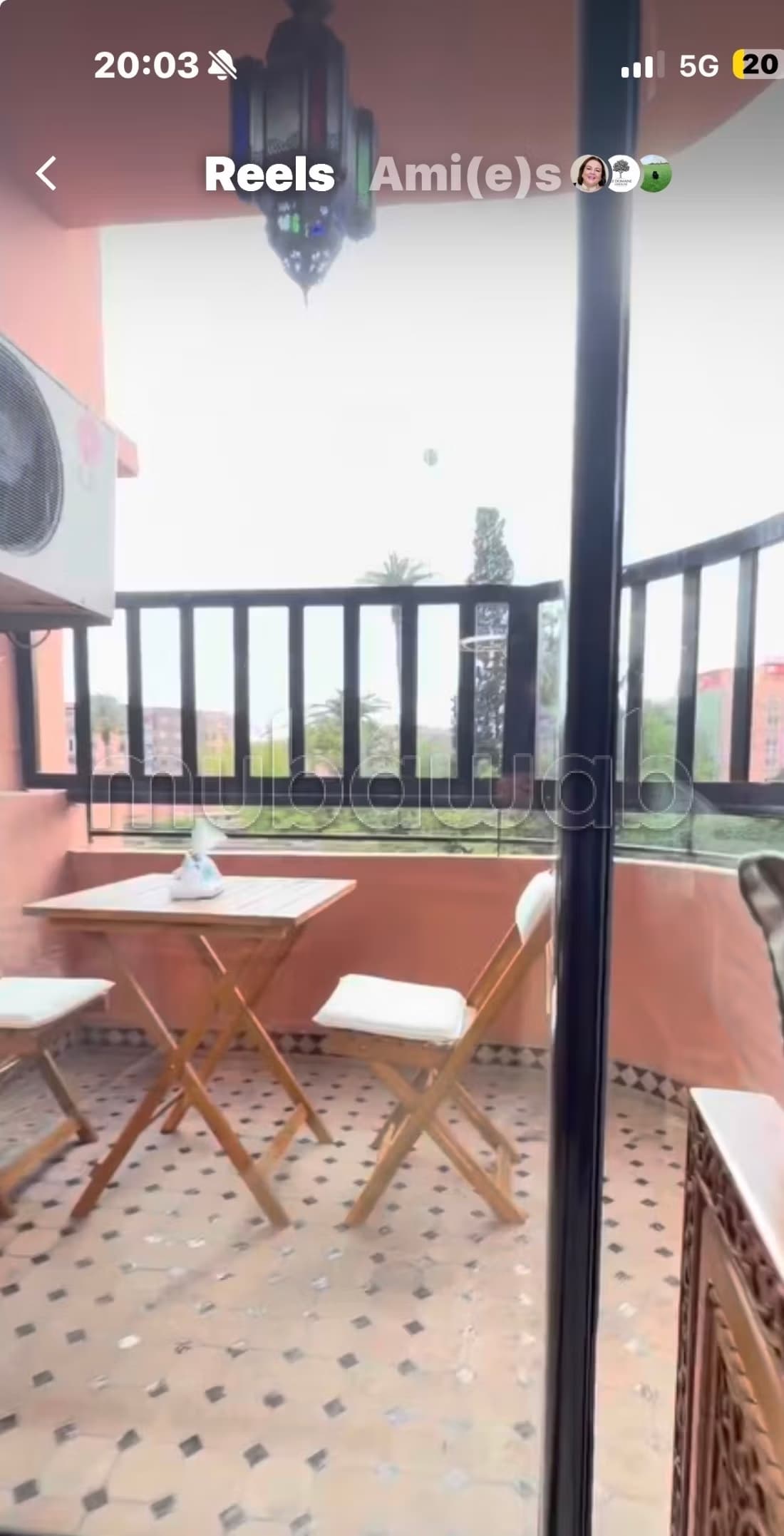 À vendre – Magnifique appartement meublé avec grande terrass...