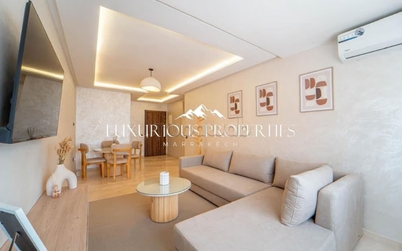 Appartement moderne avec piscine, Guéliz