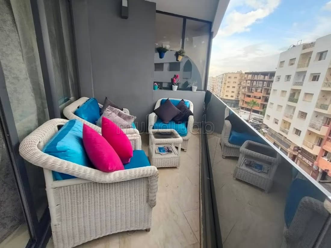 Appartement meublé 78m² Bourgogne 7000 dh