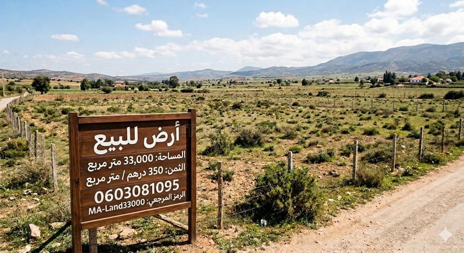 Terrain à vendre à Nakata. Superficie totale de 33 000 m²