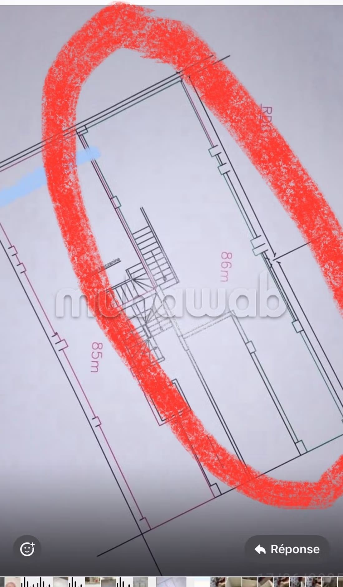 Magasin commercial de 122m à vendre à ain sebaa