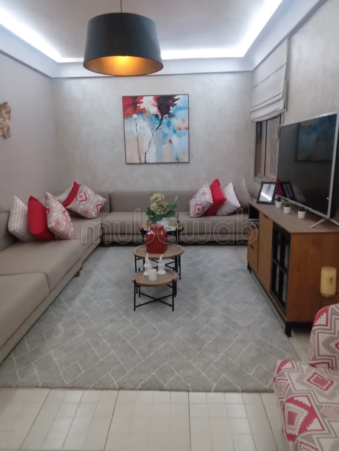 Appartement à l'achat à Jbilat. Surface totale 57 m². Meublé