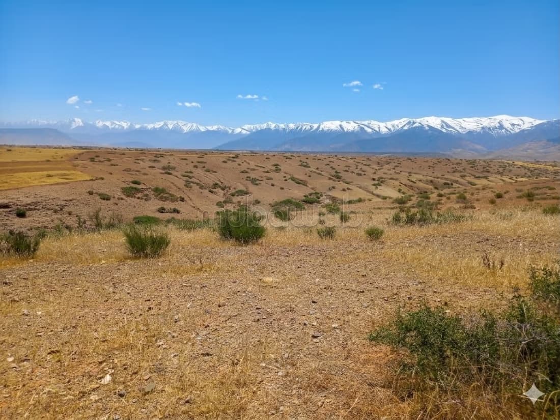 Terrain vue vallée – 15 min d’Agafay