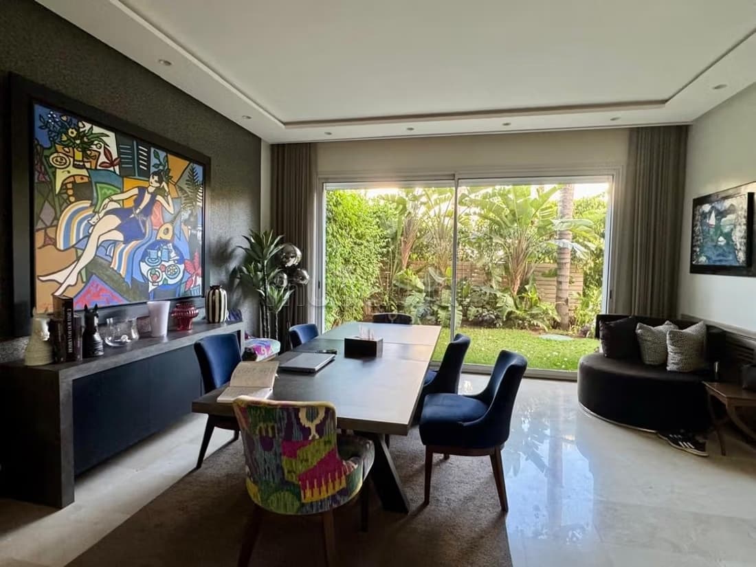 À vendre meublée – Superbe villa de charme à Ain Diab