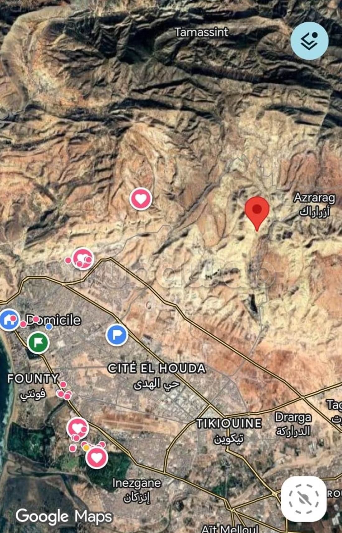 Havre de paix aux portes d'Agadir à Ibn Ayaden