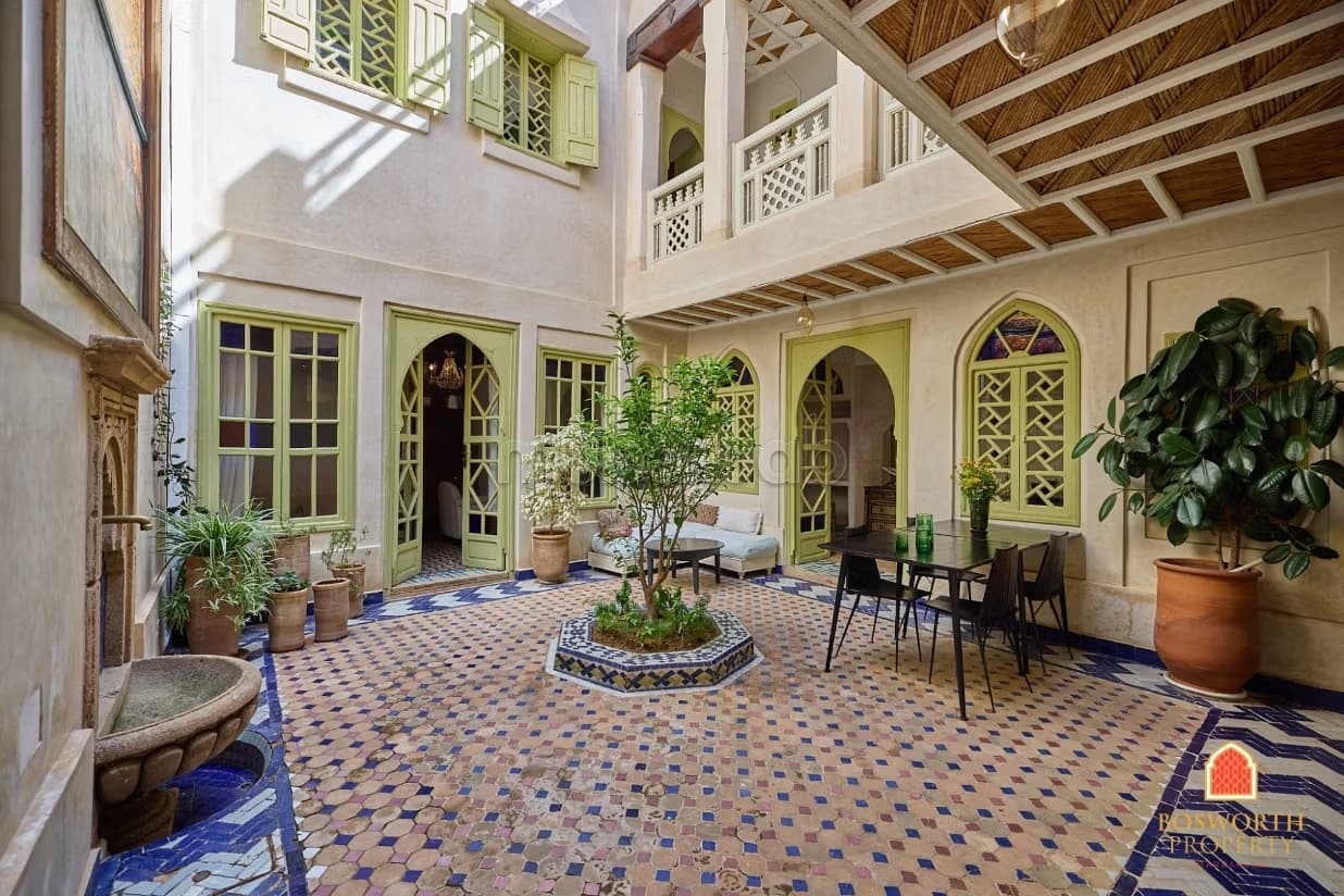 Magnifique Riad Boccara à vendre Marrakech