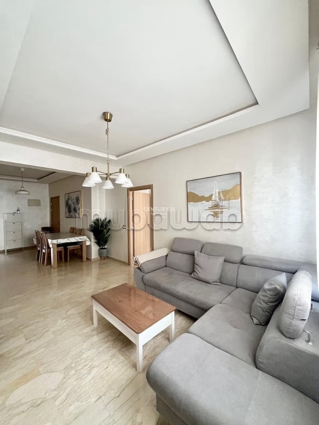 Bel appartement meublé de 80 m² a louer