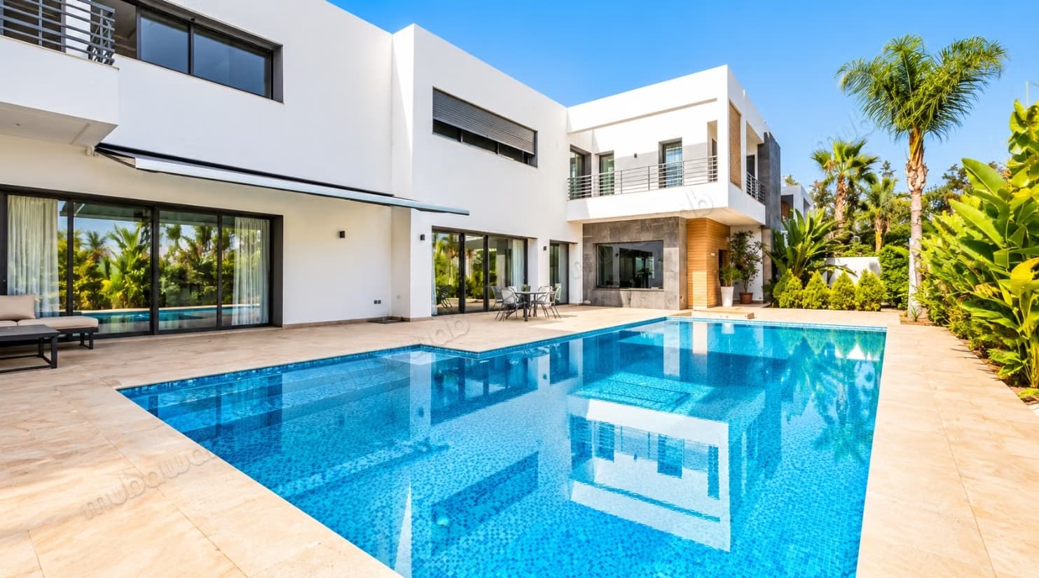 À louer – Ensemble de deux villas jumelées contemporaines –...