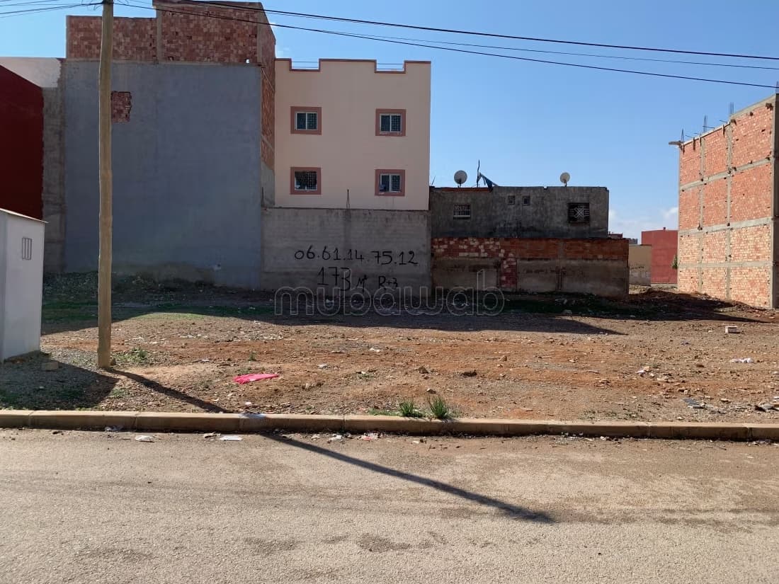 Terrain à vendre 173 m² Titré Quartier Lazaret, Oujda