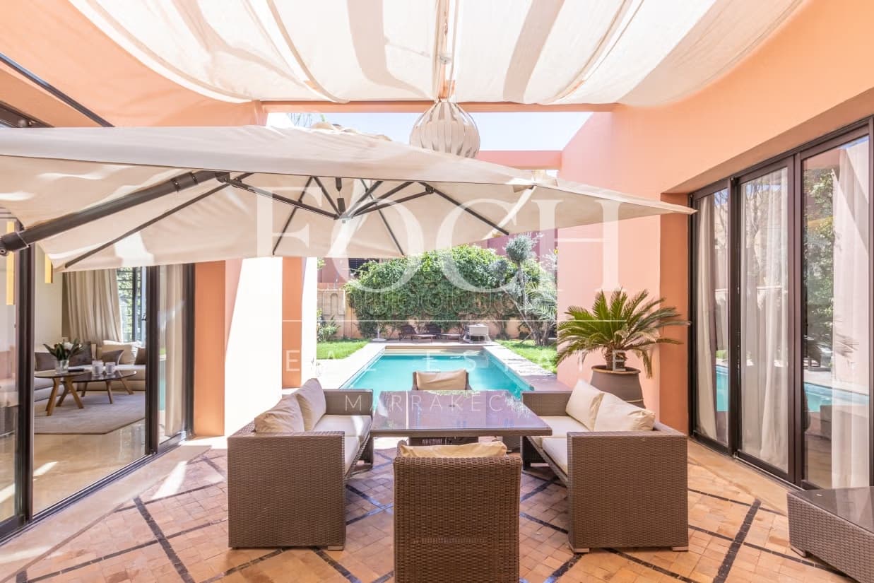 Villa moderne et lumineuse sur golf prestigieux