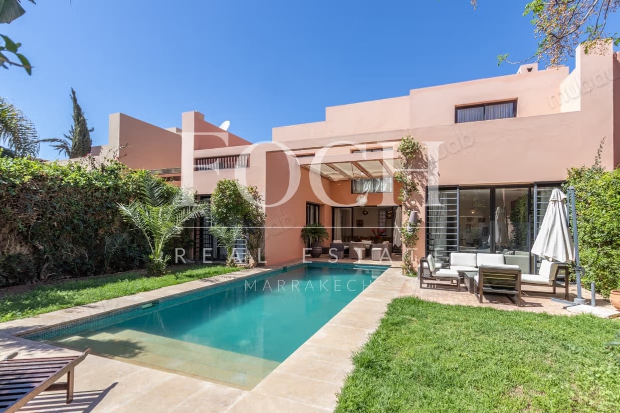 Villa moderne et lumineuse sur golf prestigieux