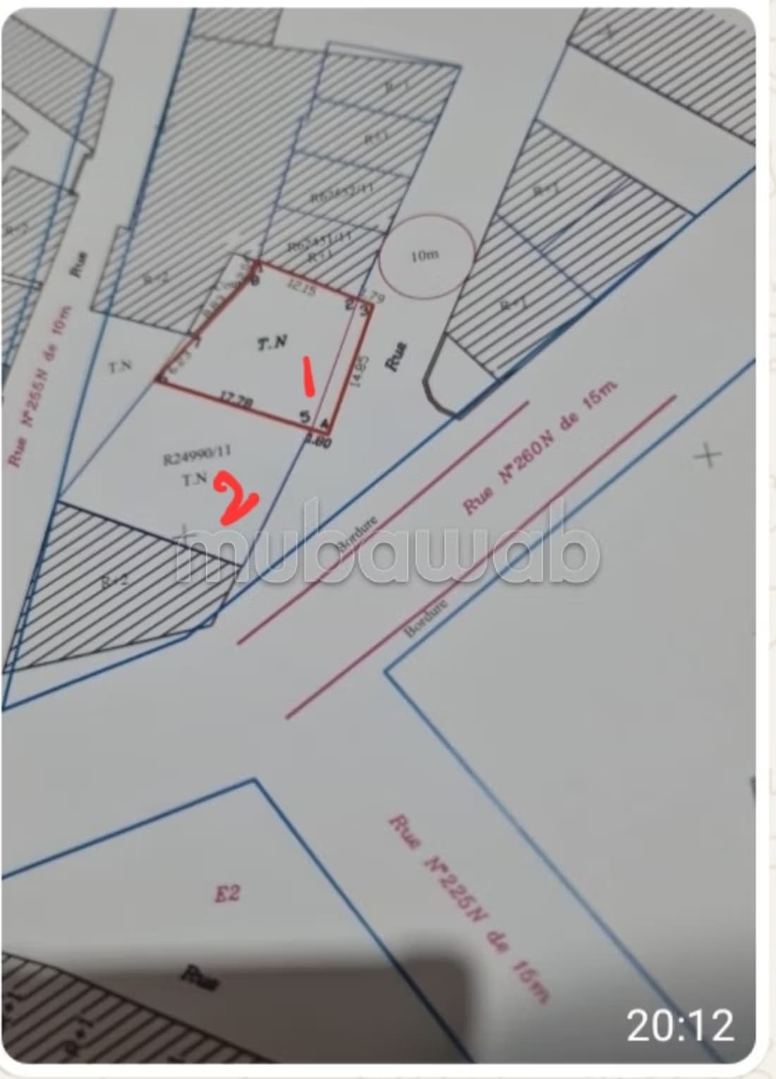 2 terrains à vendre