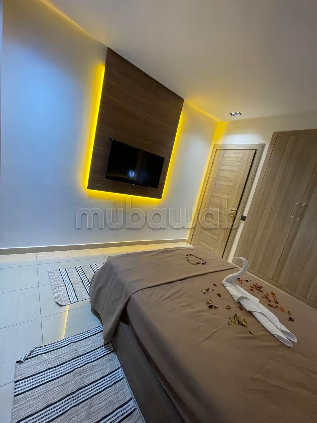 Bel appartement à louer à Al-Wifaq. 3 chambres excellentes...