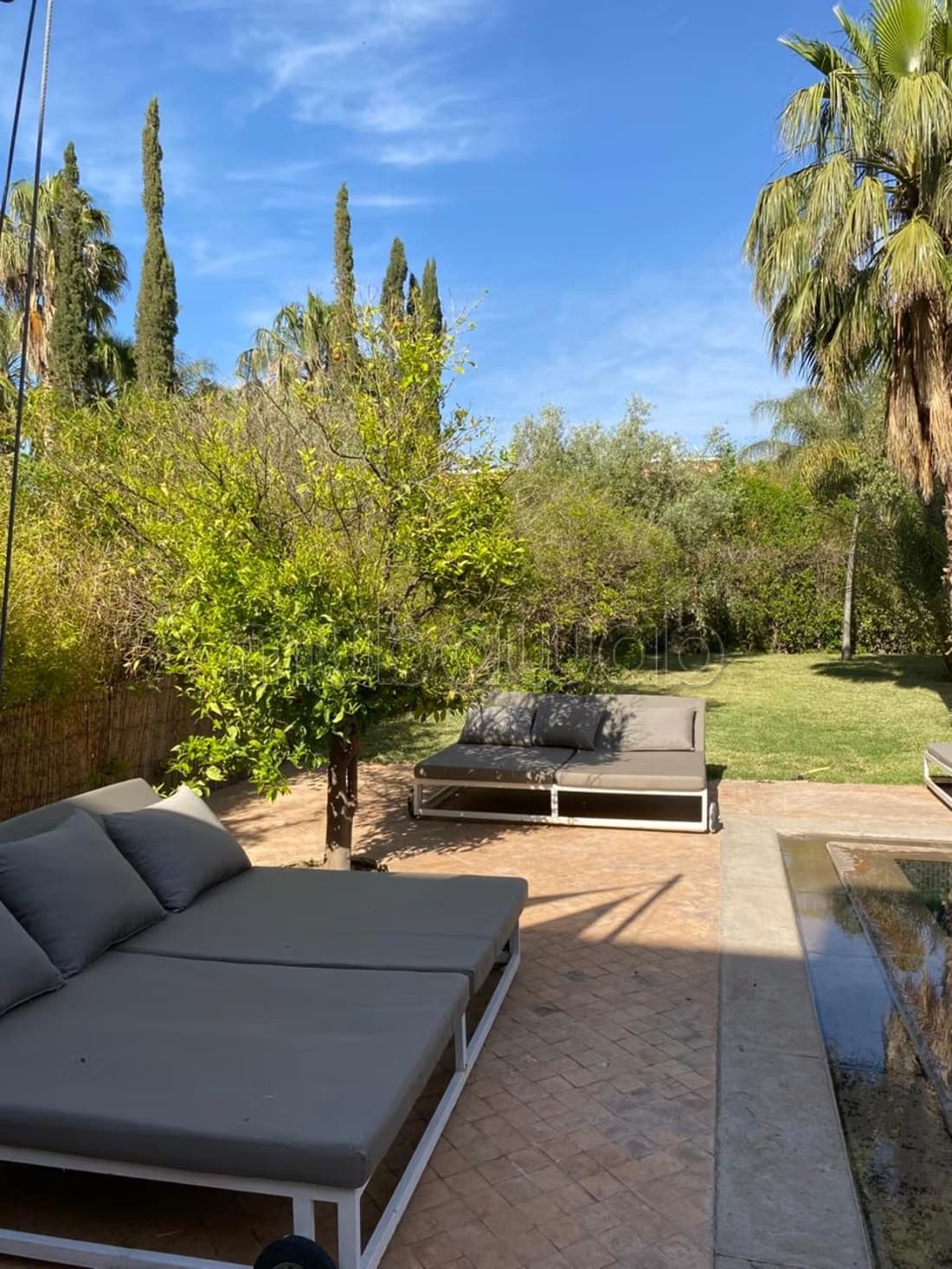 Villa meublée en location dans une résidence avec